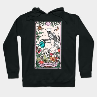 The Gardener Tarot Card Gardening Planting Hoodie